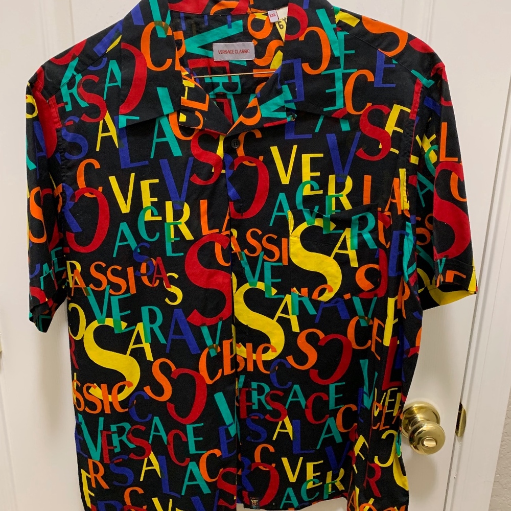Men's Versace Classic XXL Short Sleeve
